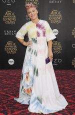 PINK at Alice Through the Looking Glass Premiere in Hollywood 05/23/2016