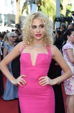 PIXIE LOTT at Mal De Pierres Premiere at 2016 Cannes Film Festival 05/15/2016