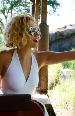 PIXIE LOTT in Swimsuit at Disney World 05/25/2016