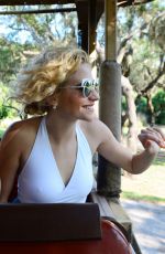 PIXIE LOTT in Swimsuit at Disney World 05/25/2016
