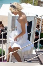 PIXIE LOTT Leaves Martinez Hotel in Cannes 05/15/2016