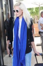 POPPY DELEVINGNE Arrives at Martinez Hotel in Cannes 05/16/2016