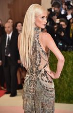 POPPY DELEVINGNE at Costume Institute Gala 2016 in New York 05/02/2016