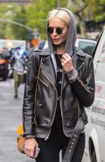 POPPY DELEVINGNE Out and About in New York 05/03/2016