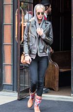 POPPY DELEVINGNE Out and About in New York 05/03/2016