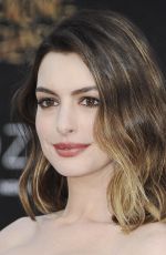Pregnant ANNE HATHAWAY at Alice Through the Looking Glass Premiere in Hollywood 05/23/2016