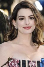 Pregnant ANNE HATHAWAY at Alice Through the Looking Glass Premiere in Hollywood 05/23/2016