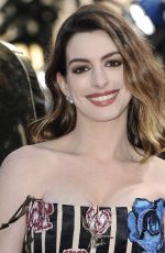 Pregnant ANNE HATHAWAY at Alice Through the Looking Glass Premiere in Hollywood 05/23/2016