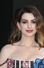 Pregnant ANNE HATHAWAY at Alice Through the Looking Glass Premiere in Hollywood 05/23/2016