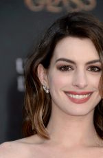 Pregnant ANNE HATHAWAY at Alice Through the Looking Glass Premiere in Hollywood 05/23/2016