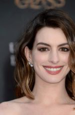 Pregnant ANNE HATHAWAY at Alice Through the Looking Glass Premiere in Hollywood 05/23/2016