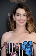 Pregnant ANNE HATHAWAY at Alice Through the Looking Glass Premiere in Hollywood 05/23/2016