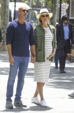 Pregnant BAR REFAELI Out and About in Barcelona 05/26/2016