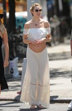 Pregnant CANDICE SWANEPOEL Out in New York 05/20/2016