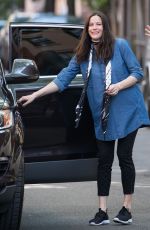 Pregnant LIV TYLER Out and About in New York 05/21/2016