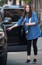 Pregnant LIV TYLER Out and About in New York 05/21/2016