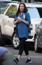 Pregnant LIV TYLER Out and About in New York 05/21/2016