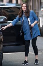 Pregnant LIV TYLER Out and About in New York 05/21/2016