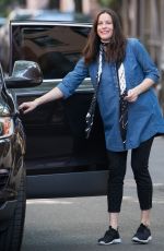 Pregnant LIV TYLER Out and About in New York 05/21/2016