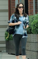 Pregnant MEGAN FOX Leaves Cafe Gratitude in Venice Beach 05/16/2016