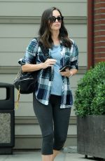 Pregnant MEGAN FOX Leaves Cafe Gratitude in Venice Beach 05/16/2016