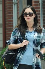 Pregnant MEGAN FOX Leaves Cafe Gratitude in Venice Beach 05/16/2016