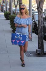 Pregnant NICKY HILTON Out and About in Beverly Hills 05/12/2016