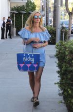 Pregnant NICKY HILTON Out and About in Beverly Hills 05/12/2016