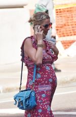 Pregnant NICKY HILTON Out in Soho 05/20/2016
