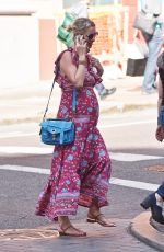 Pregnant NICKY HILTON Out in Soho 05/20/2016