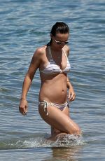 Pregnant OLIVIA WILDE in Bikini at a Beach in Maui 04/28/2016