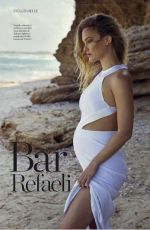 Pregnatn BAR REFAELI in Elle Magazine, Spain June 2016 Issue