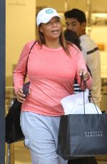 QUEEN LATIFAH Shopping at Barney