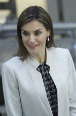QUEEN LETIZIA at Research Institute of Food Science at University in Madrid 05/03/2016