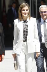 QUEEN LETIZIA at Research Institute of Food Science at University in Madrid 05/03/2016
