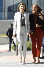 QUEEN LETIZIA at Research Institute of Food Science at University in Madrid 05/03/2016