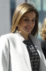 QUEEN LETIZIA at Research Institute of Food Science at University in Madrid 05/03/2016