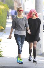 REESE WITHERSPOON and AVA PHILLIPE Out in Santa Monica 05/03/2016