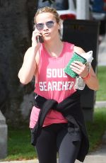 REESE WITHERSPOON at Morning Workout in Brentwood 05/23/2016