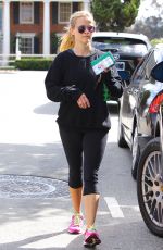 REESE WITHERSPOON in Leggings Out in Brentwood 05/21/2016