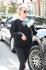 REESE WITHERSPOON in Leggings Out in Brentwood 05/21/2016