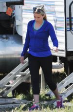 REESE WITHERSPOON on the Set of 