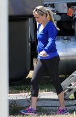 REESE WITHERSPOON on the Set of 