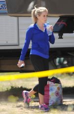 REESE WITHERSPOON on the Set of 