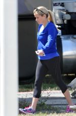 REESE WITHERSPOON on the Set of 