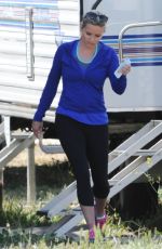 REESE WITHERSPOON on the Set of 