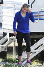 REESE WITHERSPOON on the Set of 