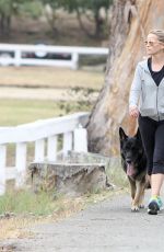 REESE WITHERSPOON Out With Her Dogs in Los Angeles 05/28/2016