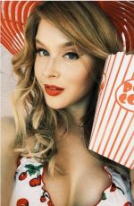 RENEE OLSTEAD at Pinup Girl Clothing Pool Party Photoshoot 05/18/2016