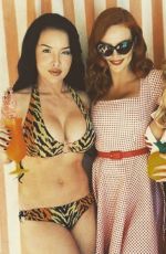 RENEE OLSTEAD at Pinup Girl Clothing Pool Party Photoshoot 05/18/2016